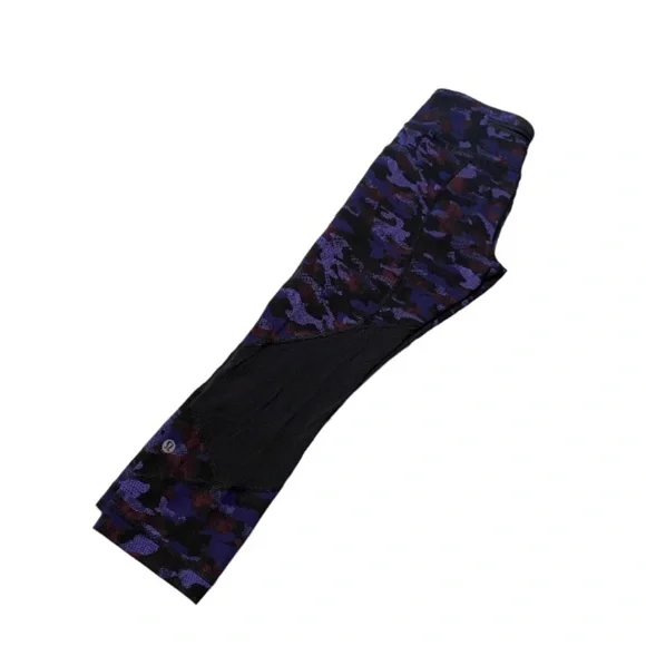 Lululemon Purple Camo Leggings EUC - Picture 2 of 10